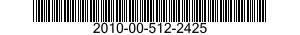 2010-00-512-2425 HUB,LOWER 2010005122425 005122425