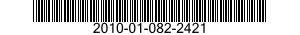 2010-01-082-2421  2010010822421 010822421