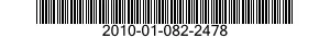 2010-01-082-2478 SHOE-THRUST BEARING 2010010822478 010822478