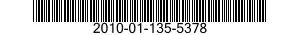 2010-01-135-5378 COVER,THRUST,BEARIN 2010011355378 011355378