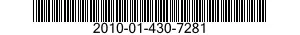 2010-01-430-7281 GUIDE BLOCK,FORWARD,GUIDE ROD 2010014307281 014307281
