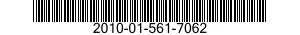 2010-01-561-7062 PROPELLER,RUDDER,MARINE 2010015617062 015617062