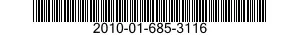 2010-01-685-3116 SEAL RING,HUB,PROPELLER 2010016853116 016853116