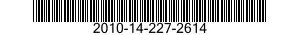2010-14-227-2614  2010142272614 142272614