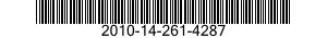 2010-14-261-4287  2010142614287 142614287