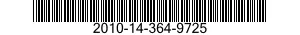 2010-14-364-9725 PROPELLER,MARINE 2010143649725 143649725