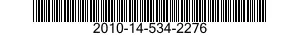 2010-14-534-2276 MODIFICATION KIT,SHIP AND BOAT PROPULSION COMPONENTS 2010145342276 145342276