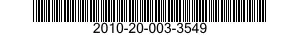 2010-20-003-3549 PROPELLER,MARINE 2010200033549 200033549
