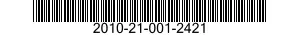 2010-21-001-2421  2010210012421 210012421