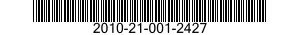 2010-21-001-2427  2010210012427 210012427