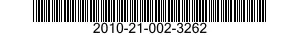 2010-21-002-3262  2010210023262 210023262