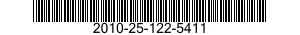 2010-25-122-5411  2010251225411 251225411