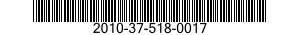 2010-37-518-0017 CYLINDER SEAL KIT 2010375180017 375180017
