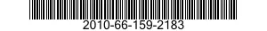 2010-66-159-2183 PROPELLER SHAFT ASSEMBLY,MARINE 2010661592183 661592183