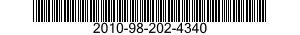 2010-98-202-4340 NUT,PLAIN,OCTAGON 2010982024340 982024340