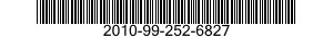 2010-99-252-6827 SPACER,SLEEVE 2010992526827 992526827
