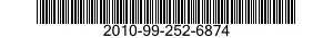 2010-99-252-6874 GASKET 2010992526874 992526874