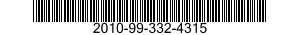 2010-99-332-4315  2010993324315 993324315