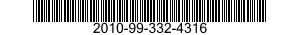 2010-99-332-4316  2010993324316 993324316