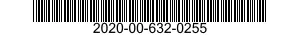 2020-00-632-0255  2020006320255 006320255