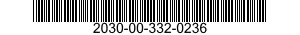 2030-00-332-0236  2030003320236 003320236