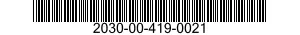 2030-00-419-0021  2030004190021 004190021
