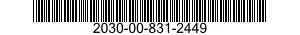 2030-00-831-2449 HOSE ASSEMBLY 2030008312449 008312449