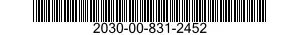 2030-00-831-2452  2030008312452 008312452