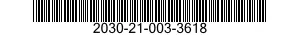 2030-21-003-3618  2030210033618 210033618