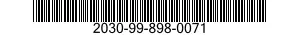 2030-99-898-0071 CONTROL UNIT,TWIN 2030998980071 998980071