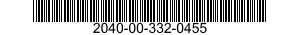 2040-00-332-0455 CYLINDER ASSY,STARB 2040003320455 003320455