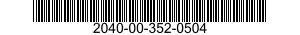 2040-00-352-0504  2040003520504 003520504