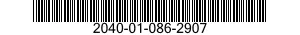 2040-01-086-2907  2040010862907 010862907