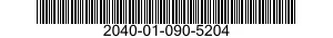 2040-01-090-5204 PLATE ASSEMBLY,PONTOON 2040010905204 010905204