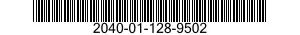 2040-01-128-9502 CONTROL ROD ASSEMBLY 2040011289502 011289502