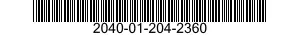 2040-01-204-2360  2040012042360 012042360