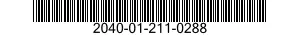 2040-01-211-0288 SHELL,BEARING 2040012110288 012110288
