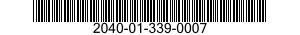 2040-01-339-0007 CLEAT,ROPE 2040013390007 013390007