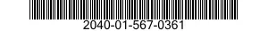 2040-01-567-0361 COVER,BOAT 2040015670361 015670361