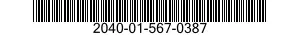 2040-01-567-0387 COVER,BOAT 2040015670387 015670387