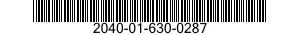 2040-01-630-0287 BRACKET ASSEMBLY,RELEASE,CARGO PLATFORM 2040016300287 016300287