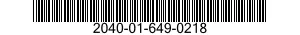 2040-01-649-0218 COVER-FAIRING,MARINE 2040016490218 016490218