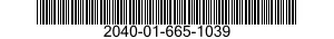 2040-01-665-1039 STRAINER,HULL INTAKE 2040016651039 016651039