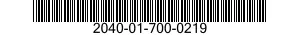 2040-01-700-0219 WINDSHIELD ASSEMBLY,MARINE 2040017000219 017000219