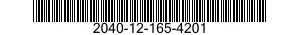 2040-12-165-4201 SEAL ASSEMBLY,SHAFT LOG,SHIP 2040121654201 121654201