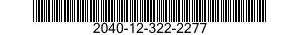 2040-12-322-2277 MOLDING,METAL 2040123222277 123222277