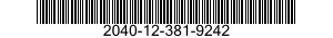 2040-12-381-9242  2040123819242 123819242
