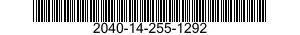 2040-14-255-1292  2040142551292 142551292