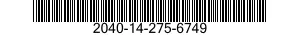 2040-14-275-6749  2040142756749 142756749