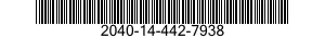 2040-14-442-7938 CLEAT,ROPE 2040144427938 144427938